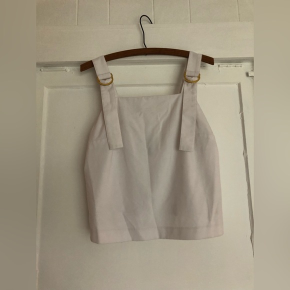 Kenzie top size small - adjustable straps - metallic detail unique, cute, glam - Picture 3 of 11